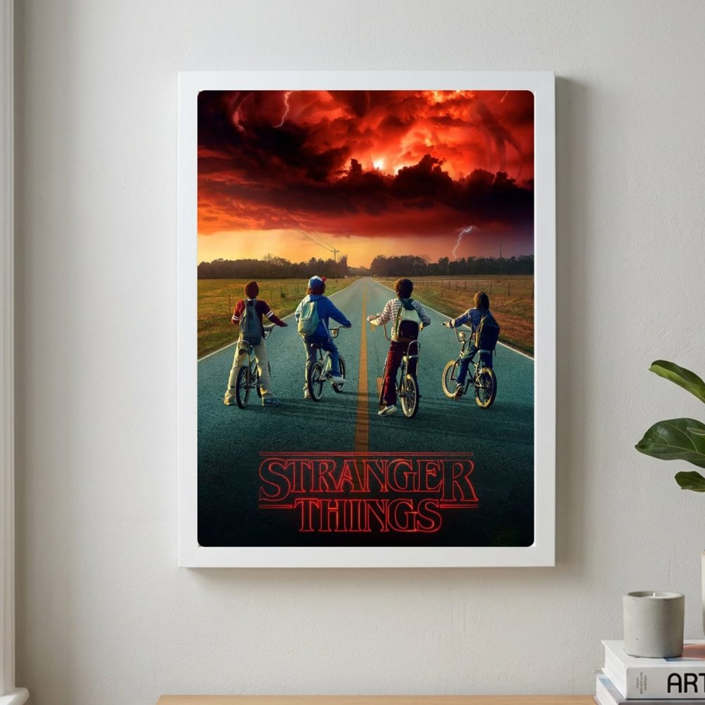 Stranger things - Vibes DistrictStranger things poster GoldVibes District