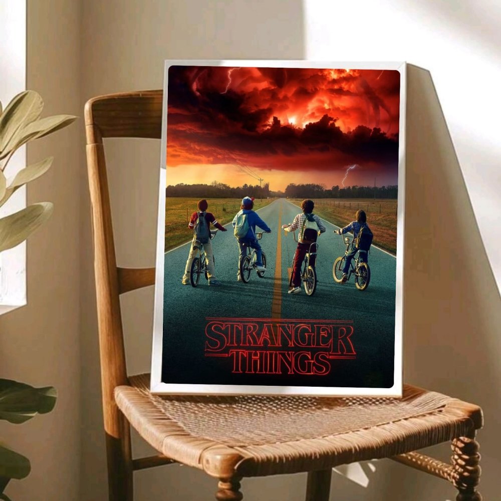 Stranger things - Vibes DistrictStranger things poster GoldVibes District
