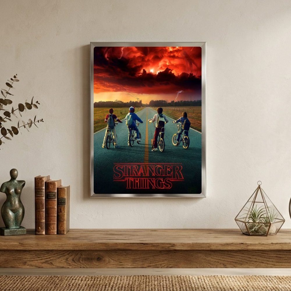 Stranger things - Vibes DistrictStranger things poster GoldVibes District