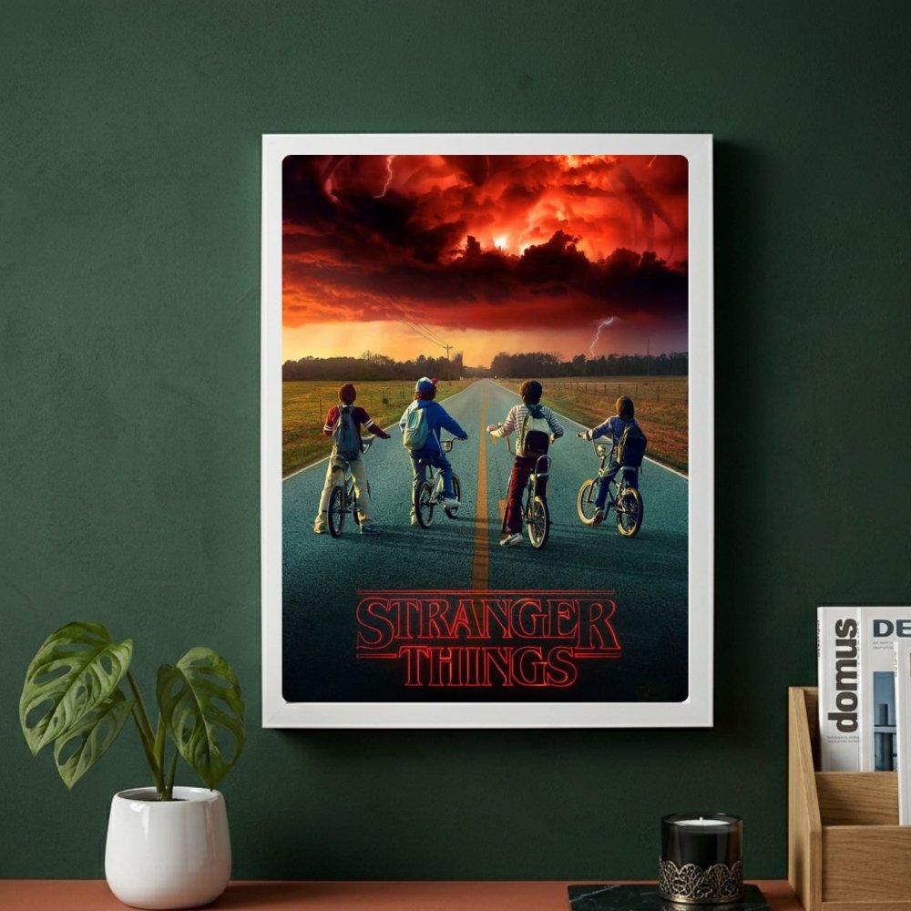 Stranger things - Vibes DistrictStranger things poster GoldVibes District