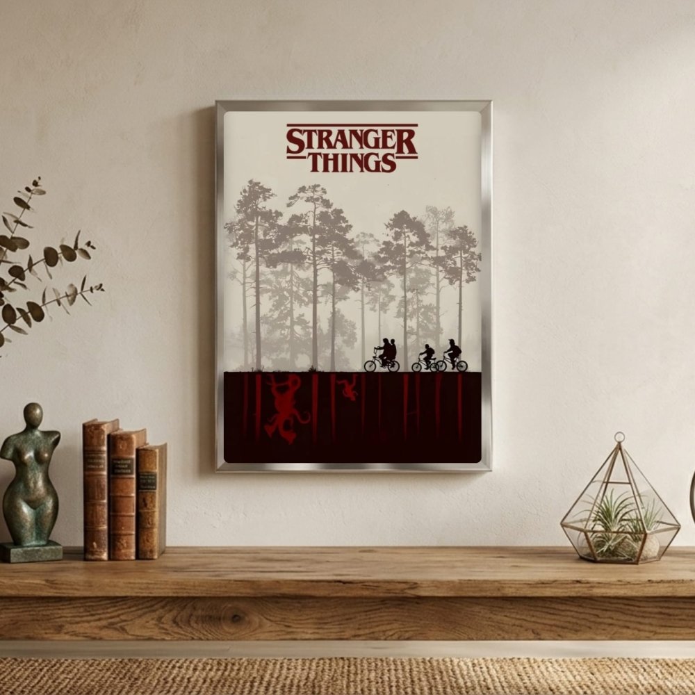 Stranger things - Vibes DistrictStranger things poster GoldVibes District