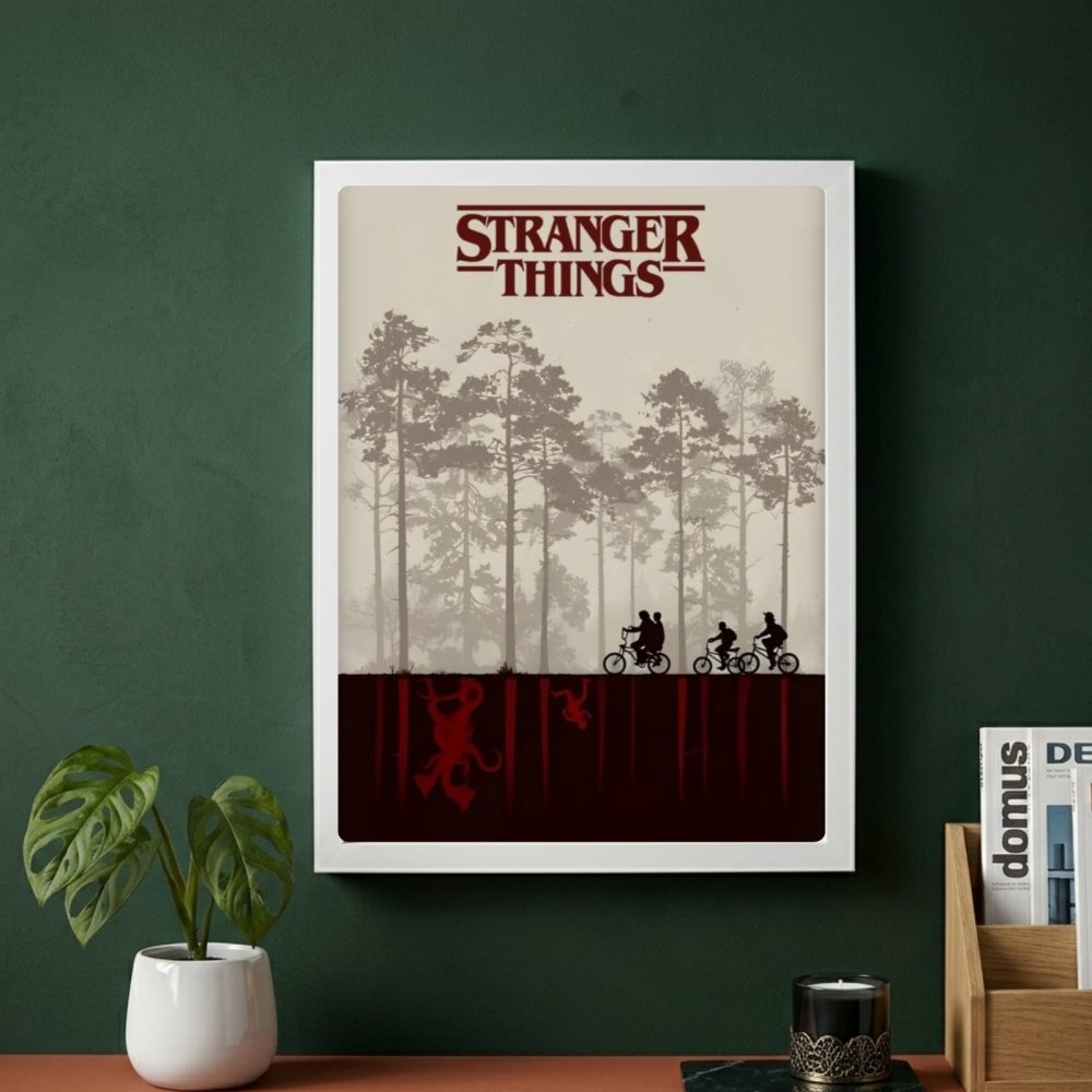 Stranger things - Vibes DistrictStranger things poster GoldVibes District
