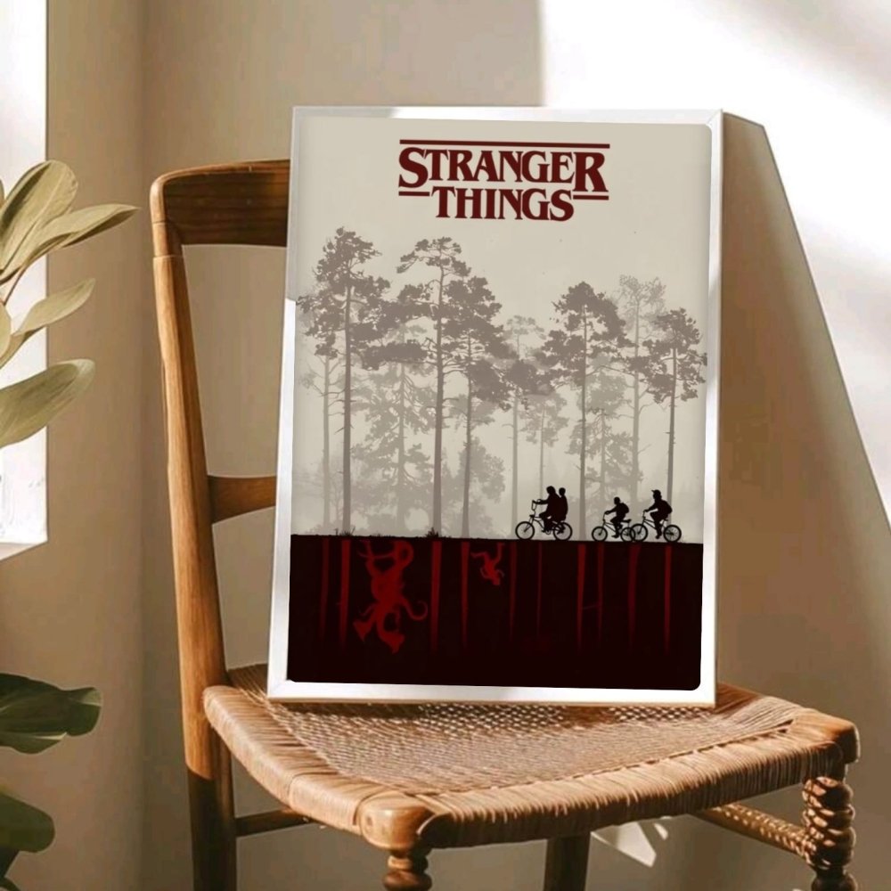 Stranger things - Vibes DistrictStranger things poster GoldVibes District