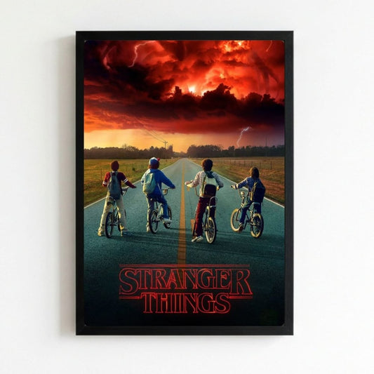 Stranger things - Vibes DistrictStranger things poster NeroVibes District