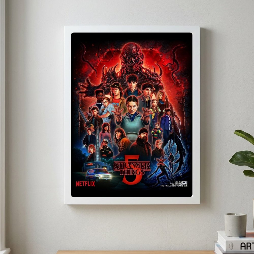 Stranger things - Vibes DistrictStranger things poster GoldVibes District