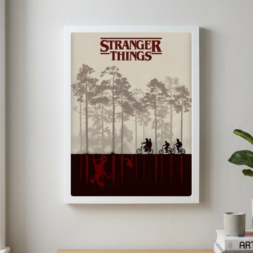 Stranger things - Vibes DistrictStranger things poster GoldVibes District
