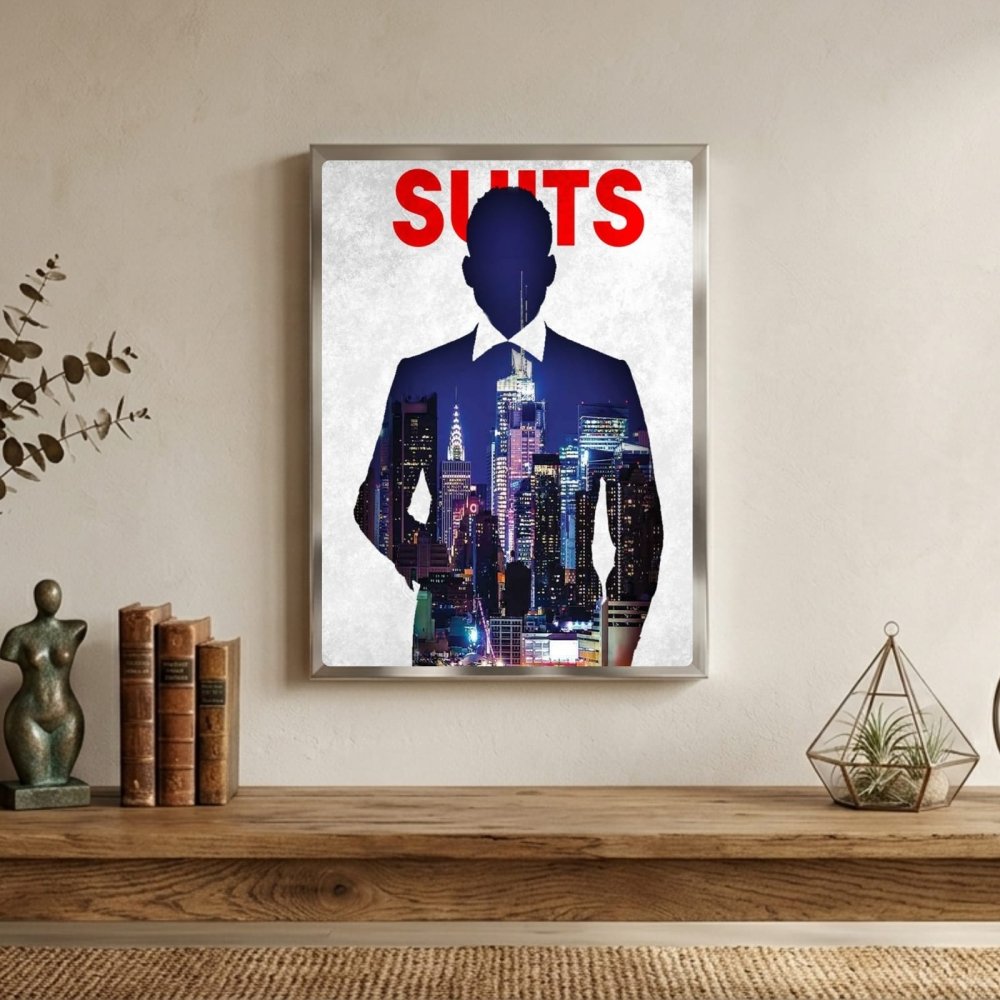 Suits - Vibes DistrictSuits poster GoldVibes District