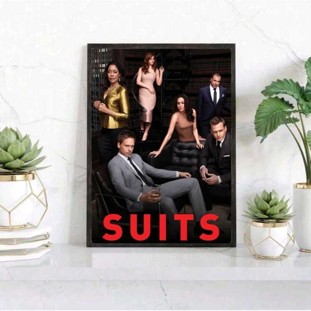 Suits - Vibes DistrictSuits poster SilverVibes District
