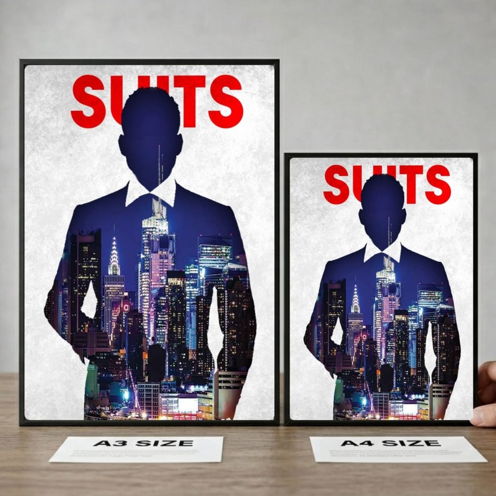 Suits - Vibes DistrictSuits poster GoldVibes District
