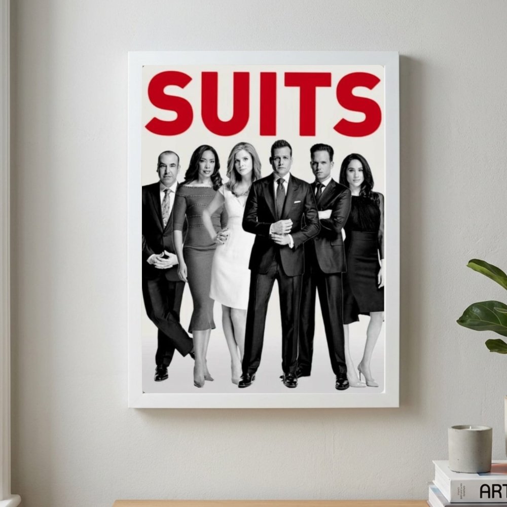 Suits - Vibes DistrictSuits poster SilverVibes District