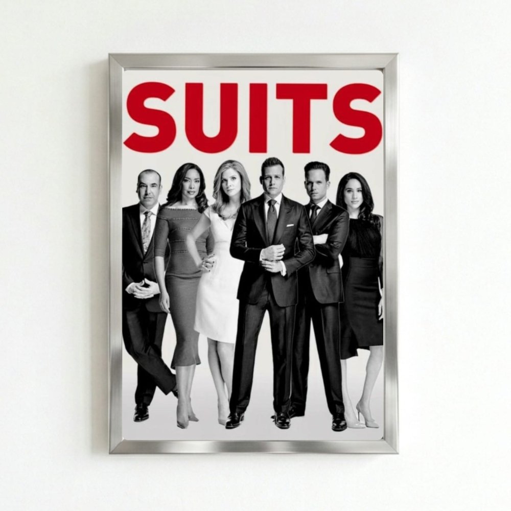 Suits - Vibes DistrictSuits poster SilverVibes District
