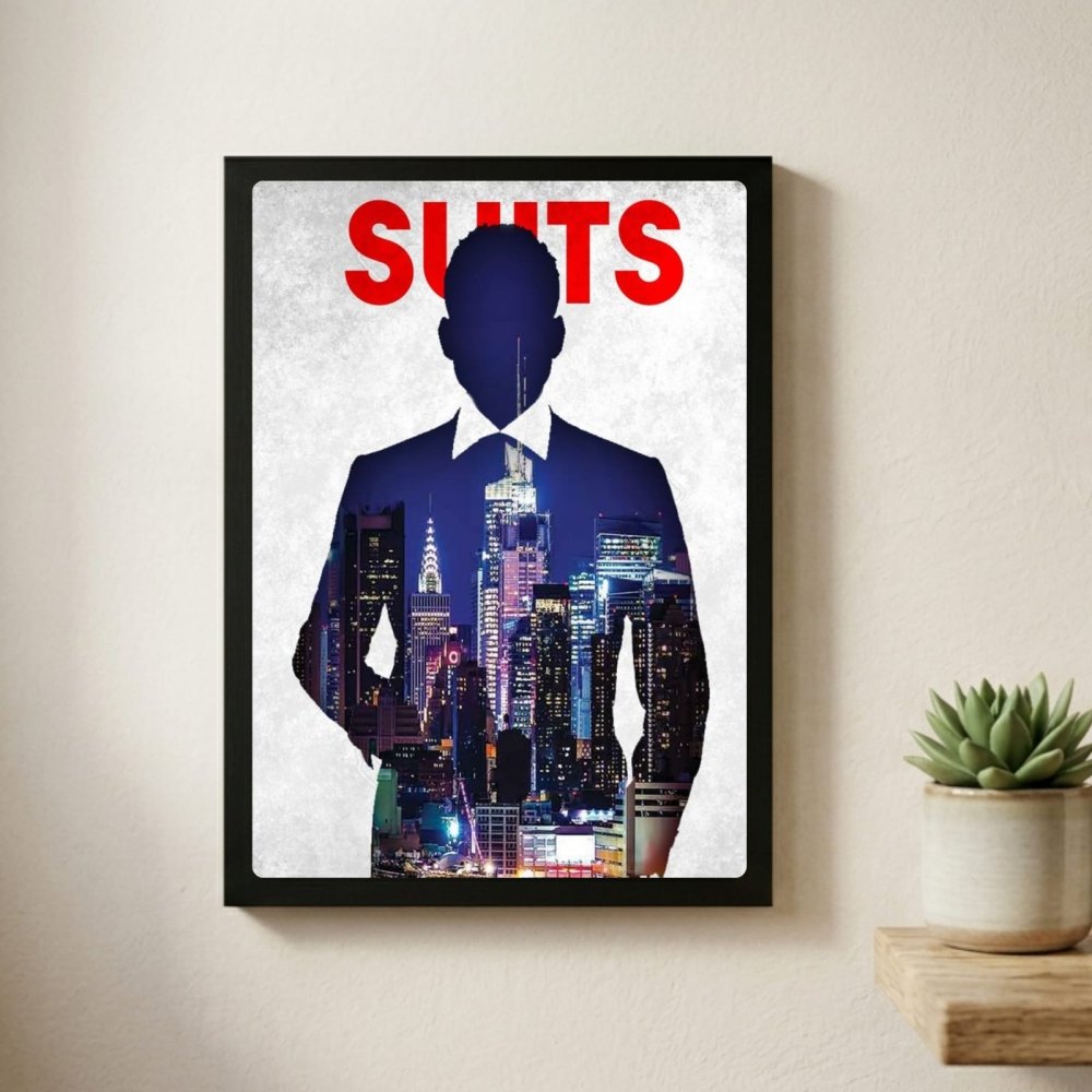 Suits - Vibes DistrictSuits poster GoldVibes District