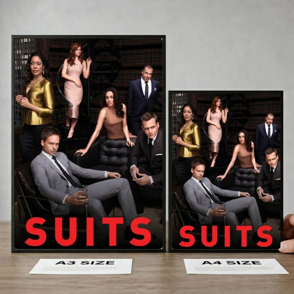 Suits - Vibes DistrictSuits poster SilverVibes District
