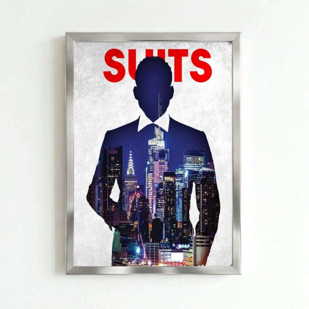 Suits - Vibes DistrictSuits poster SilverVibes District