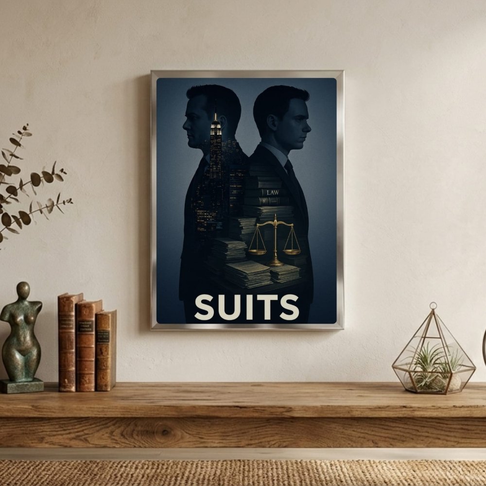 Suits - Vibes DistrictSuits poster GoldVibes District