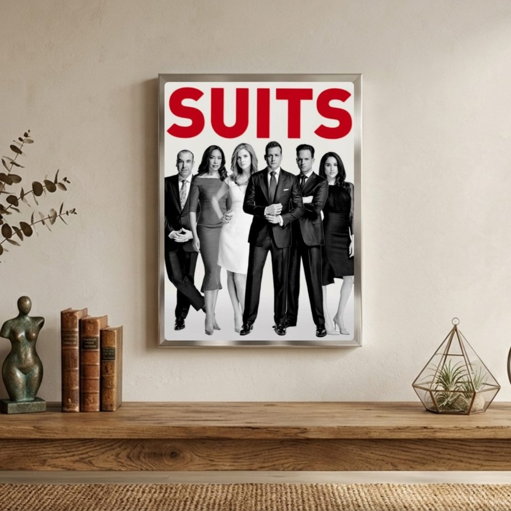 Suits - Vibes DistrictSuits poster SilverVibes District