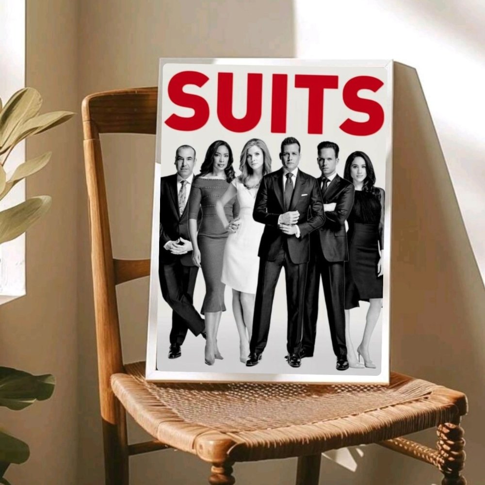 Suits - Vibes DistrictSuits poster SilverVibes District