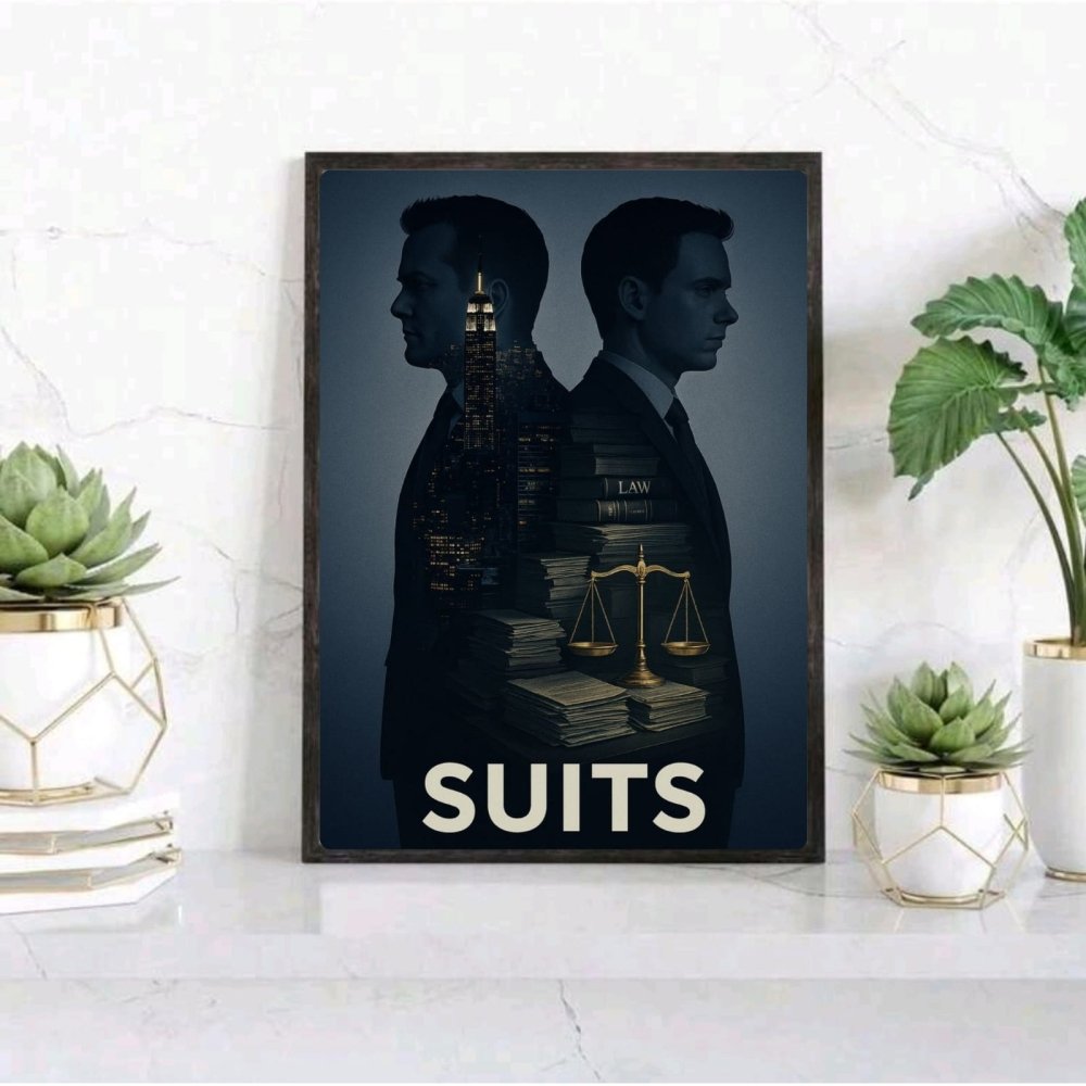 Suits - Vibes DistrictSuits poster GoldVibes District