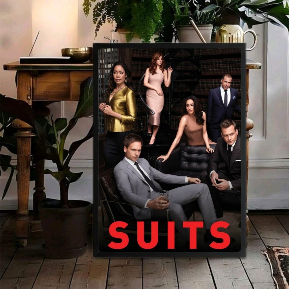 Suits - Vibes DistrictSuits poster SilverVibes District