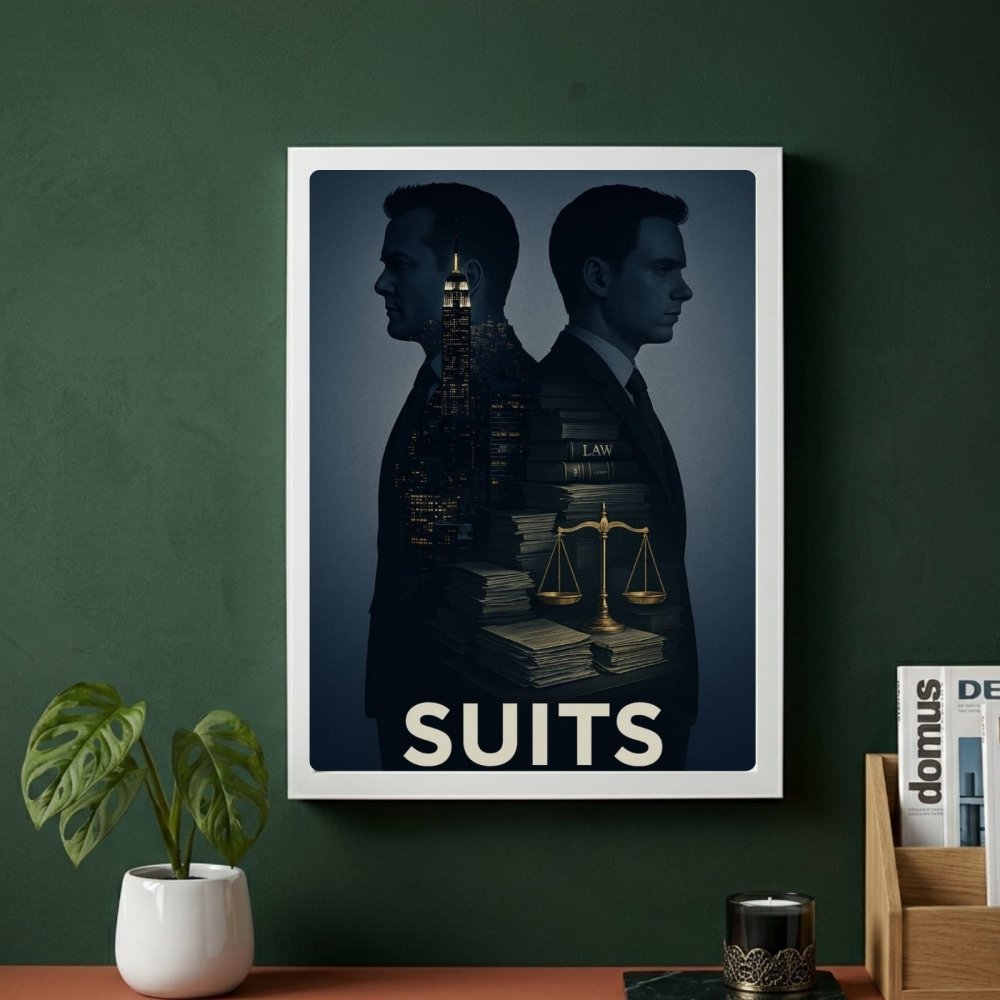 Suits - Vibes DistrictSuits poster GoldVibes District