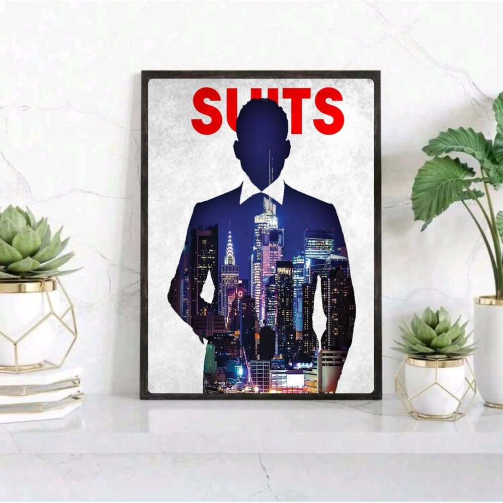 Suits - Vibes DistrictSuits poster GoldVibes District