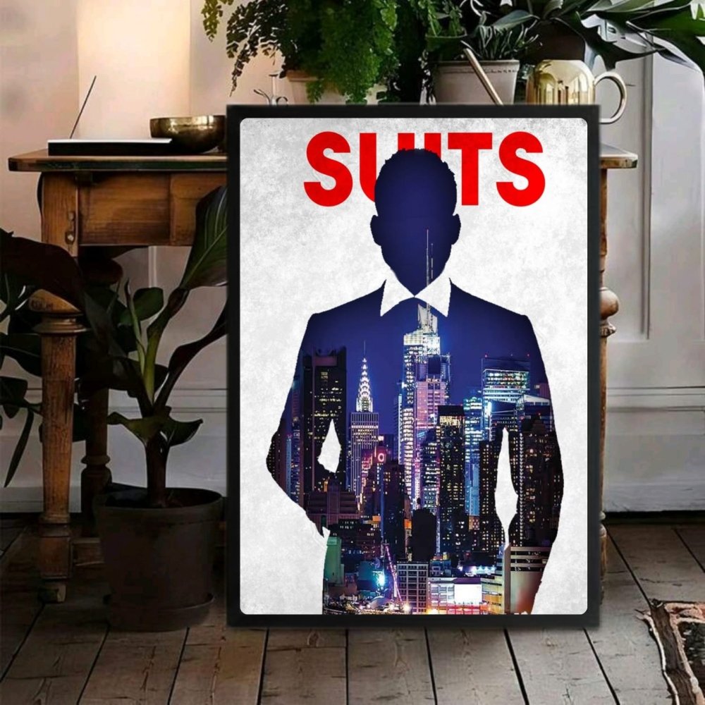 Suits - Vibes DistrictSuits poster GoldVibes District