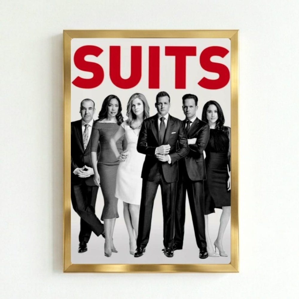 Suits - Vibes DistrictSuits poster GoldVibes District