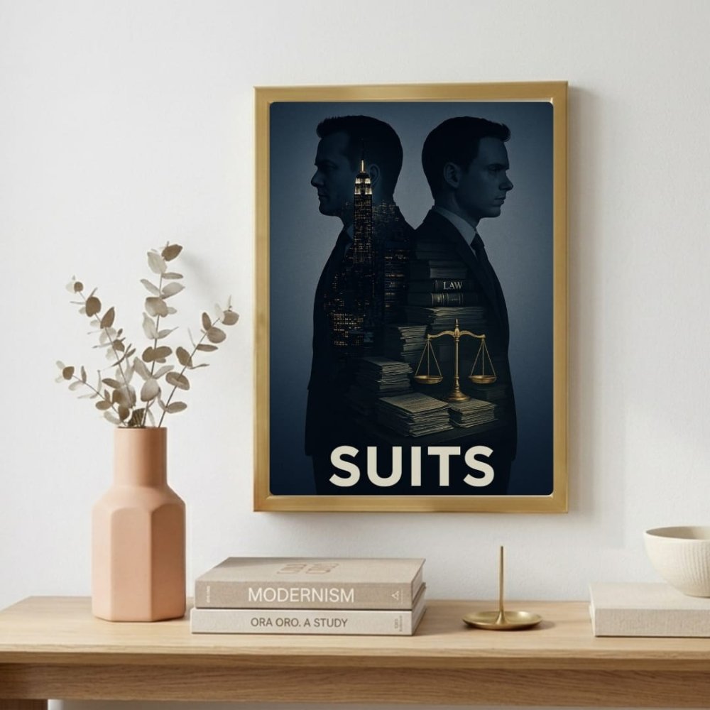 Suits - Vibes DistrictSuits poster GoldVibes District