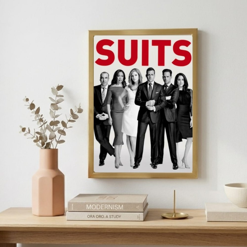 Suits - Vibes DistrictSuits poster SilverVibes District