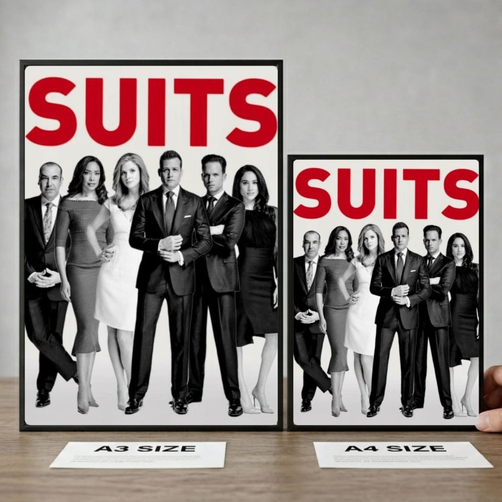 Suits - Vibes DistrictSuits poster SilverVibes District