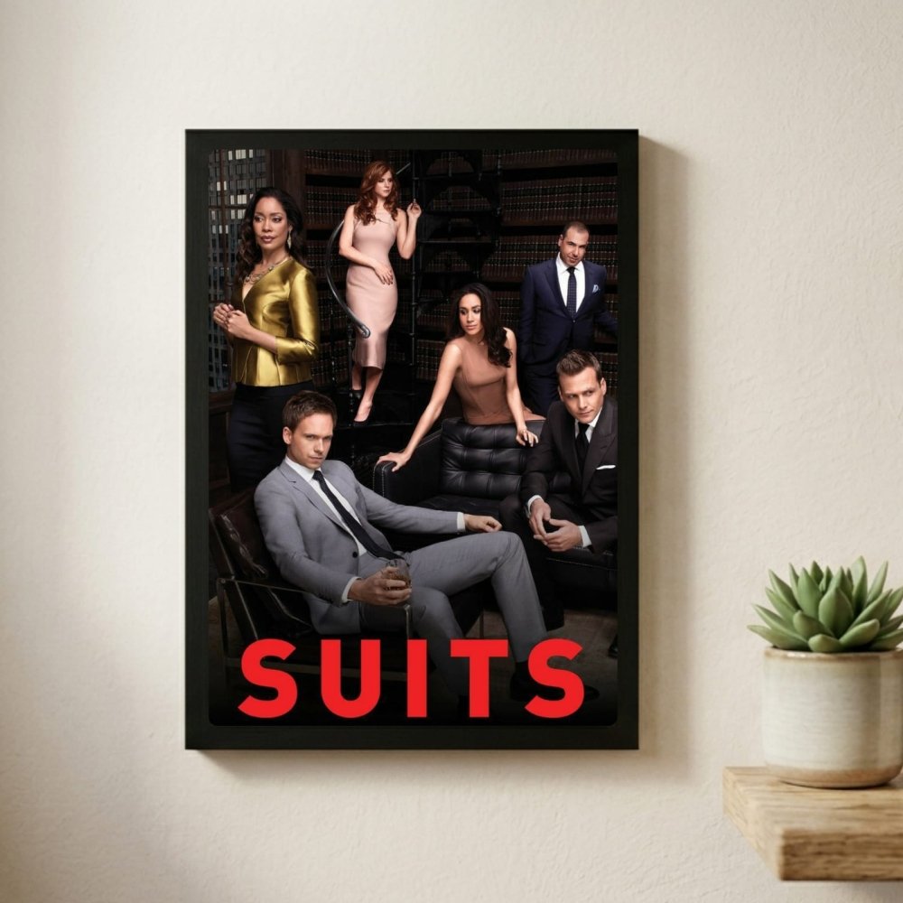 Suits - Vibes DistrictSuits poster SilverVibes District