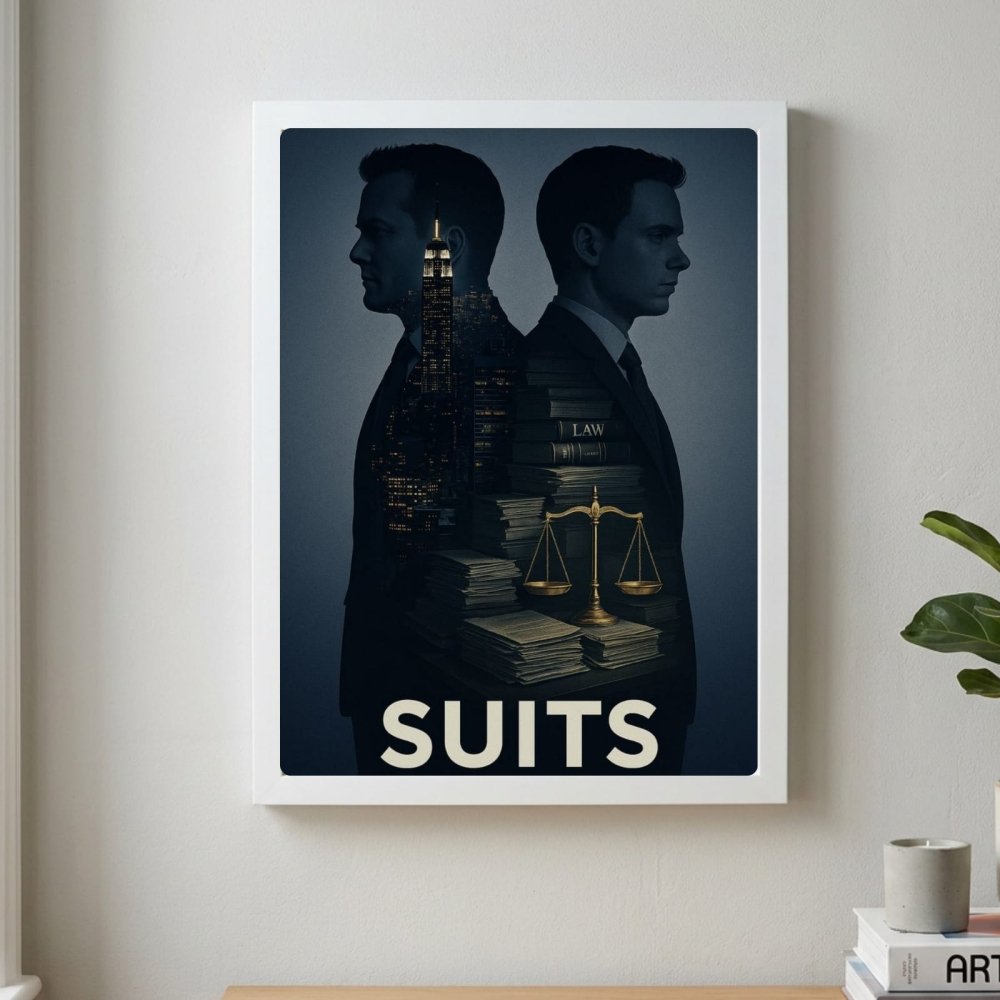 Suits - Vibes DistrictSuits poster GoldVibes District