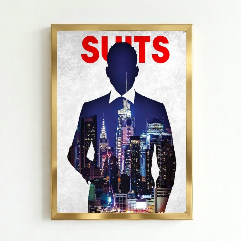 Suits - Vibes DistrictSuits poster GoldVibes District
