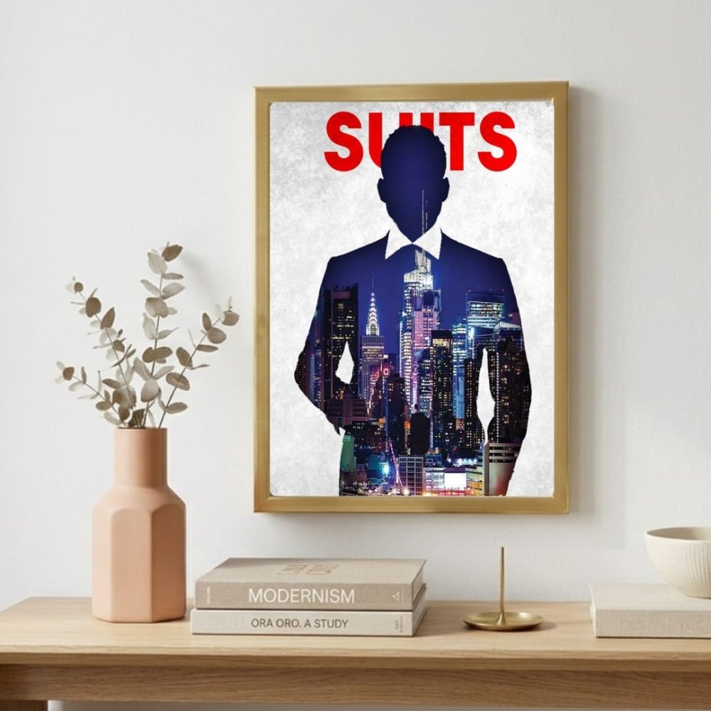 Suits - Vibes DistrictSuits poster GoldVibes District