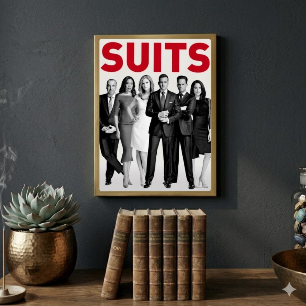 Suits - Vibes DistrictSuits poster SilverVibes District
