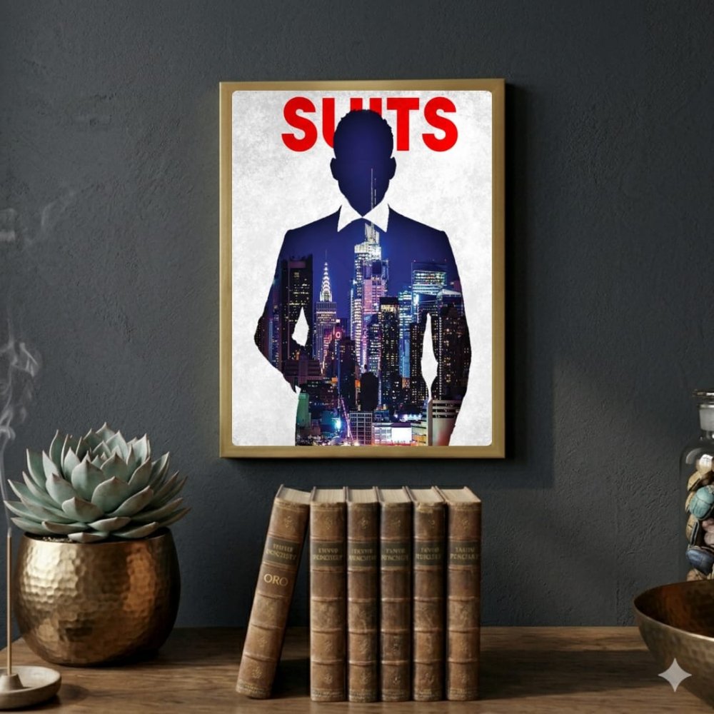 Suits - Vibes DistrictSuits poster GoldVibes District
