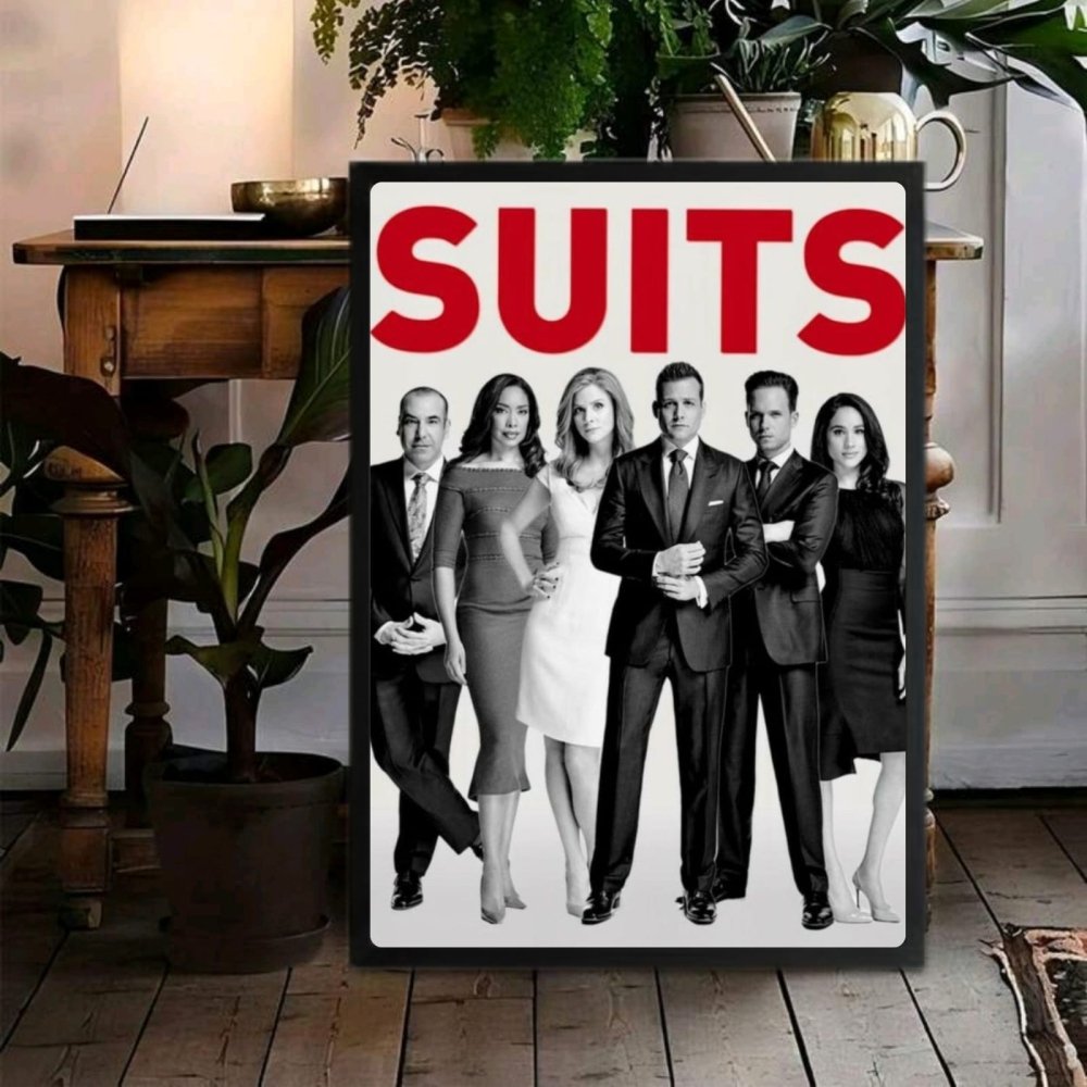 Suits - Vibes DistrictSuits poster SilverVibes District