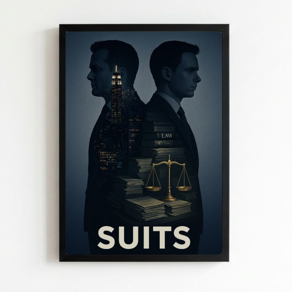 Suits - Vibes DistrictSuits poster NeroVibes District