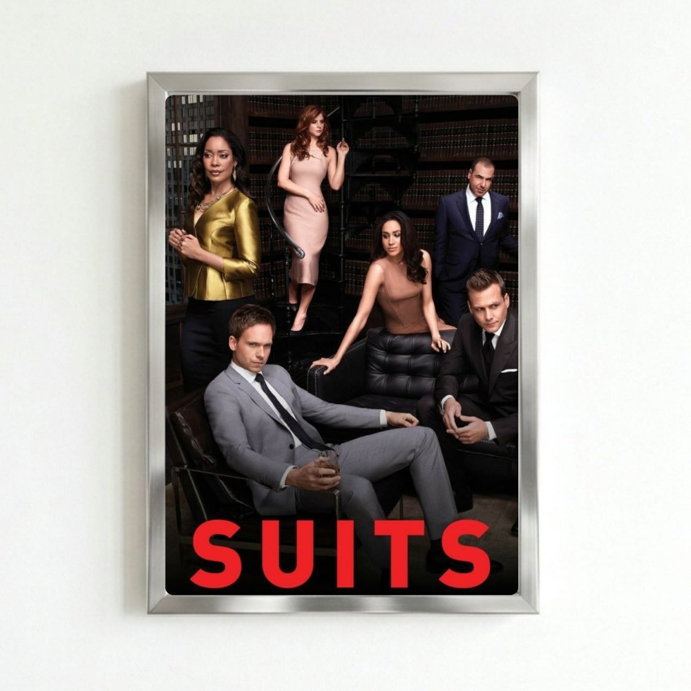 Suits - Vibes DistrictSuits poster SilverVibes District