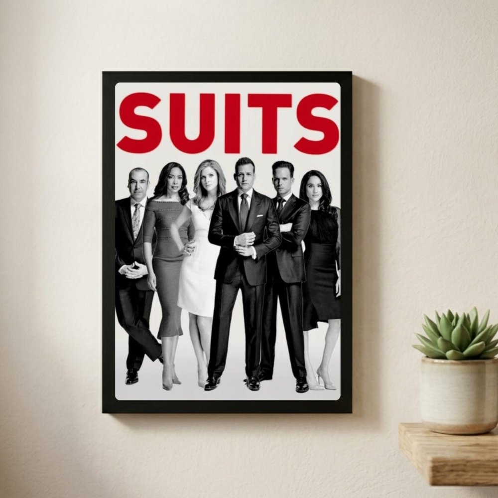 Suits - Vibes DistrictSuits poster SilverVibes District