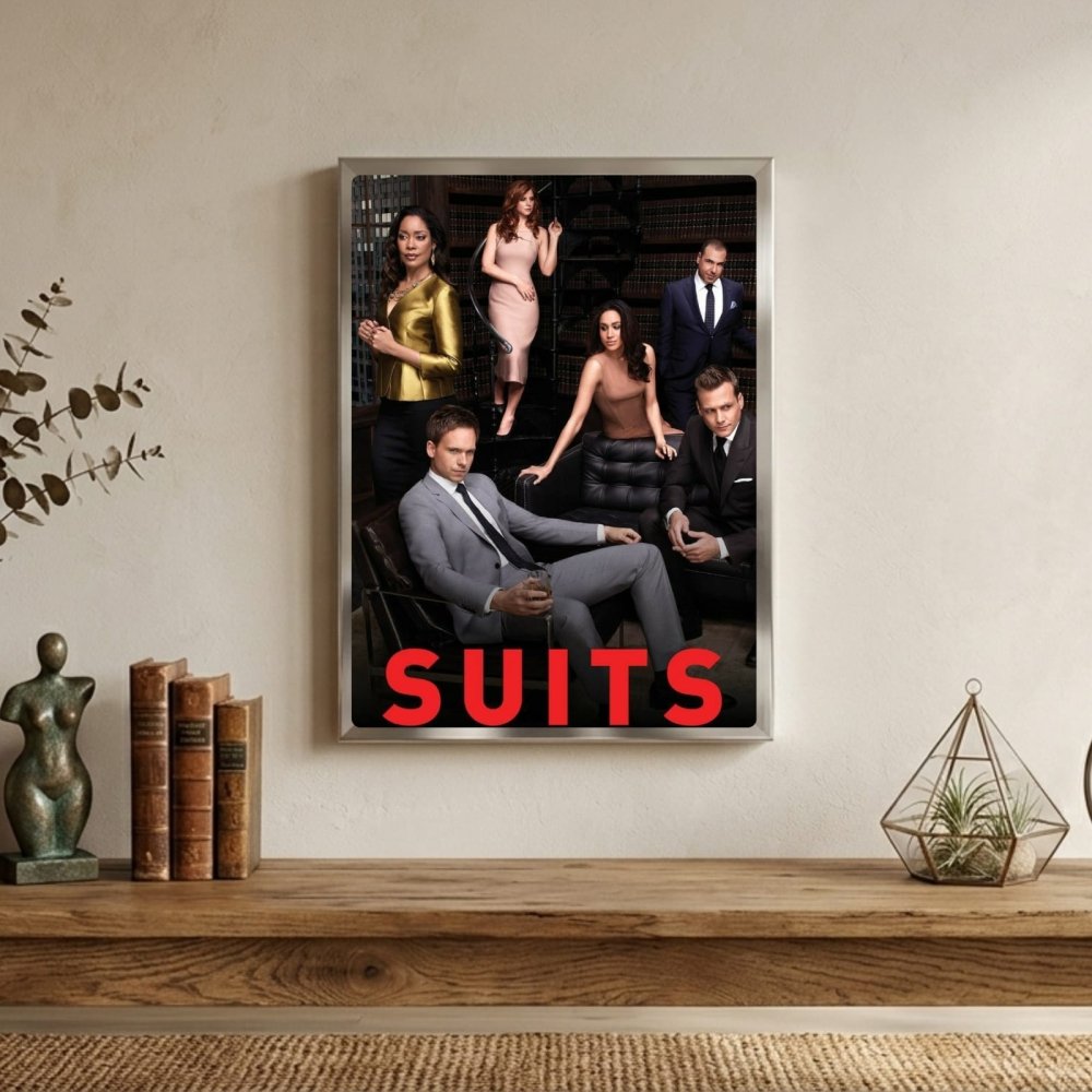 Suits - Vibes DistrictSuits poster SilverVibes District
