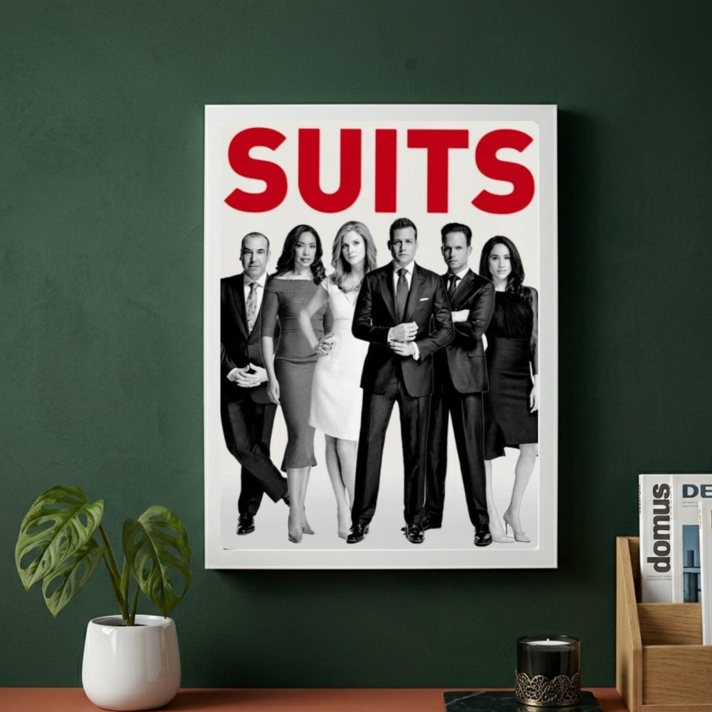 Suits - Vibes DistrictSuits poster SilverVibes District