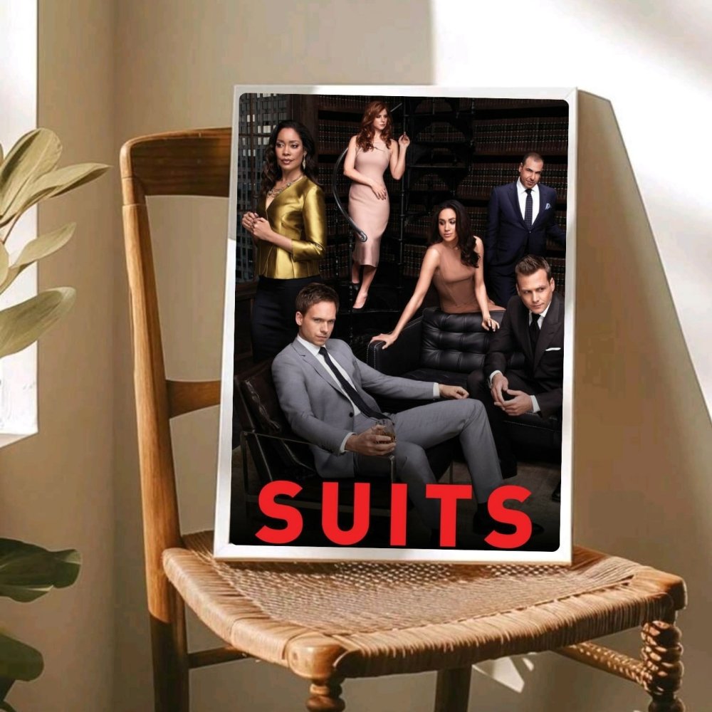 Suits - Vibes DistrictSuits poster SilverVibes District