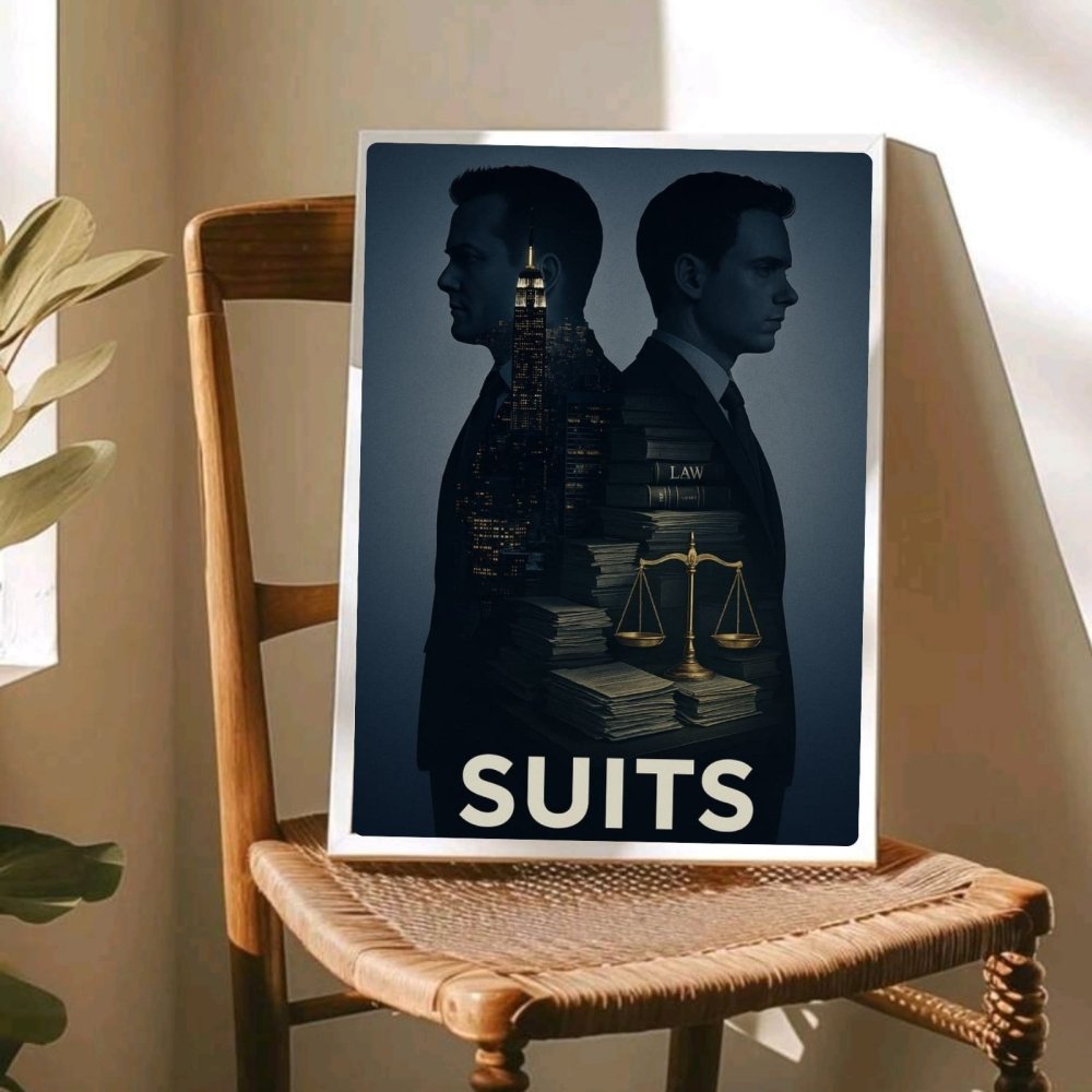 Suits - Vibes DistrictSuits poster GoldVibes District