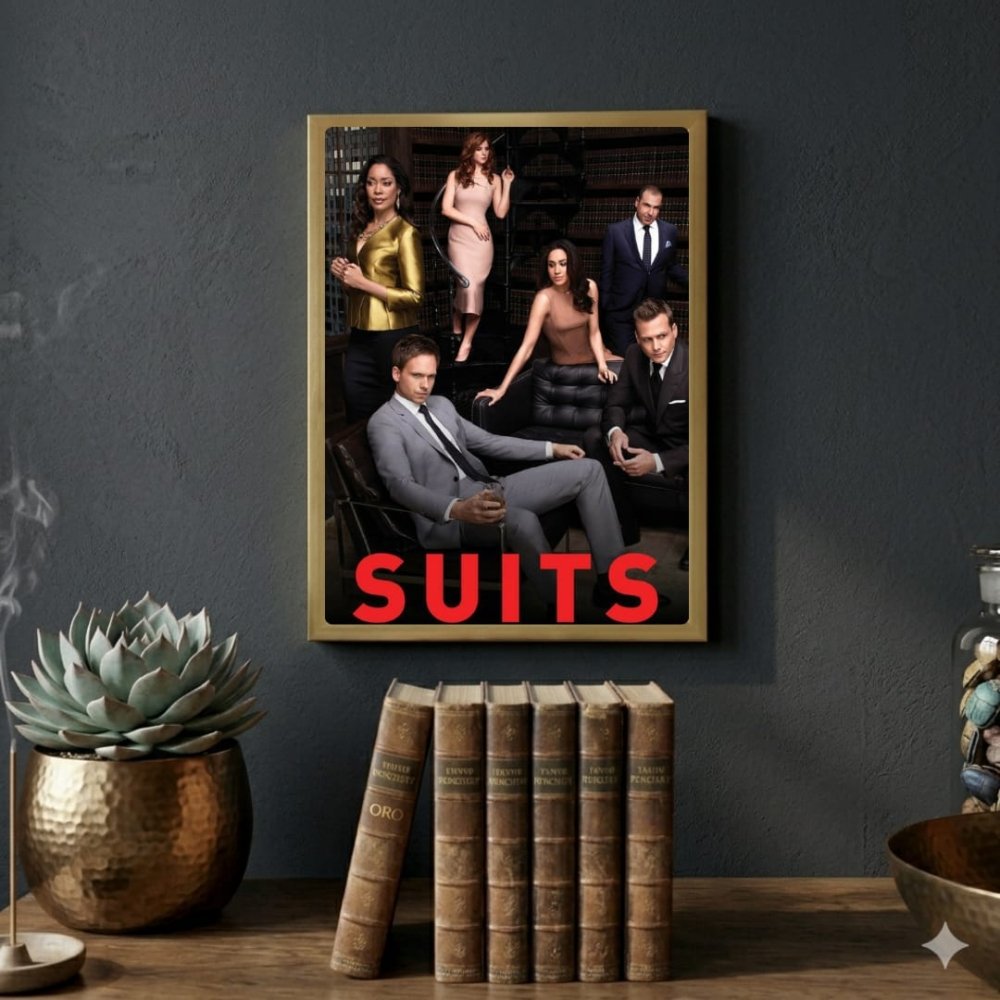 Suits - Vibes DistrictSuits poster SilverVibes District