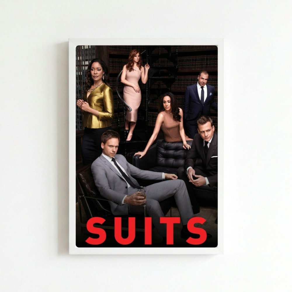 Suits - Vibes DistrictSuits poster BiancoVibes District