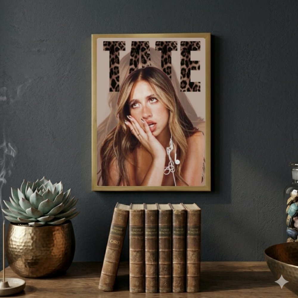 tate mcrae - Vibes Districttate mcrae poster GoldVibes District