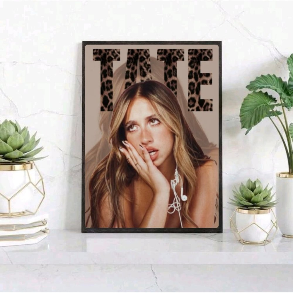 tate mcrae - Vibes Districttate mcrae poster GoldVibes District