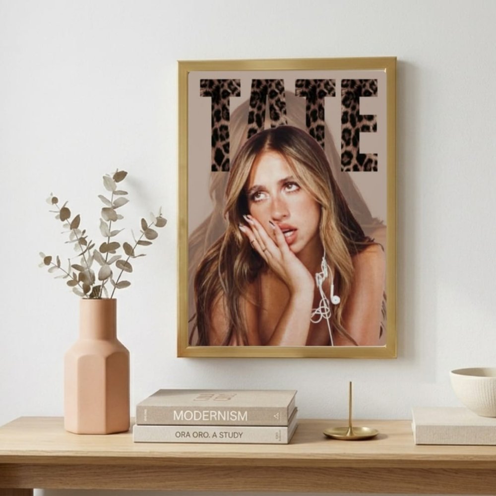tate mcrae - Vibes Districttate mcrae poster GoldVibes District