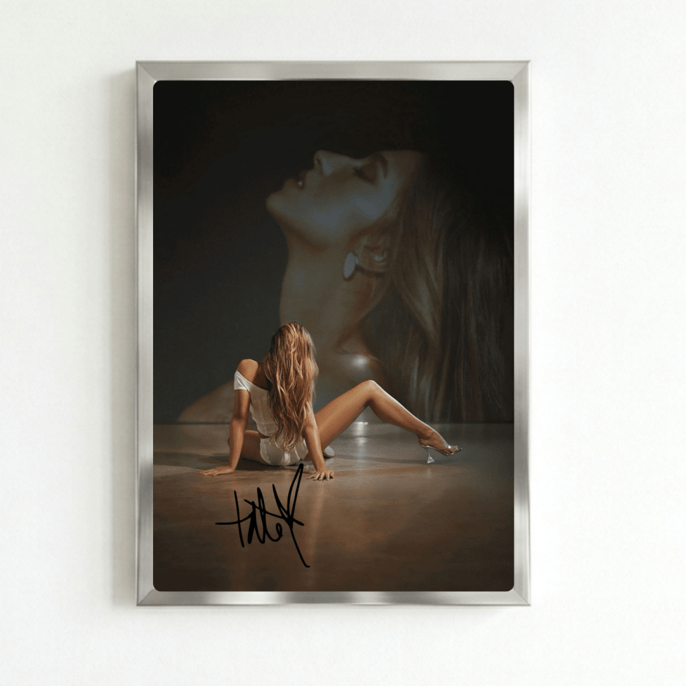 Tate McRae Poster with Frame - Vibes DistrictTate McRae Poster with Frame poster SilverVibes District